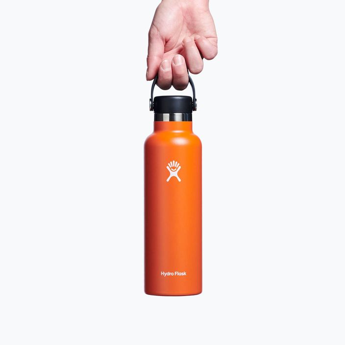 Hydro Flask Standard Flex Straw thermal bottle 620 ml orange S21FS808 4