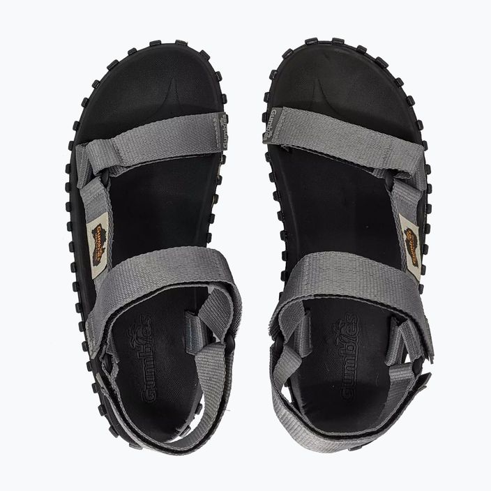 Gumbies Scrambler grey sandals 3