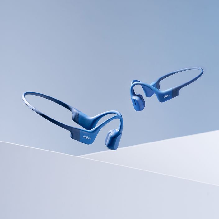 Shokz OpenRun Mini wireless headphones blue S803MBL 4