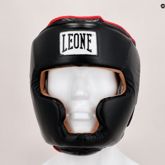 LEONE boxing helmet 1947 Full Cover black CS426 7