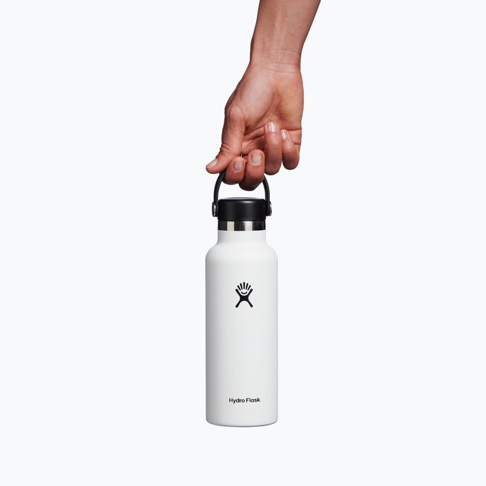 Hydro Flask Standard Flex 530 ml thermal bottle white S18SX110 4