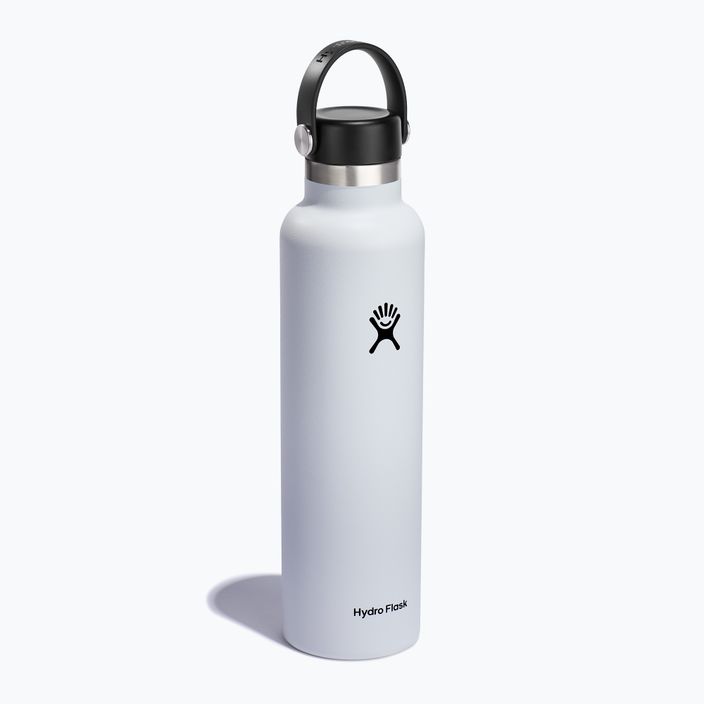 Hydro Flask Standard Flex Cap thermal bottle 709 ml white 2