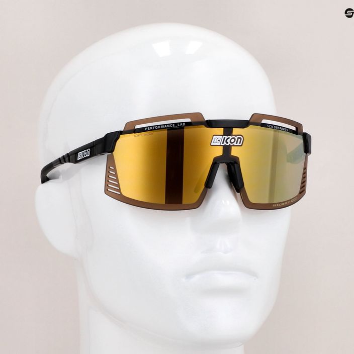 SCICON Aerowatt Foza black gloss/scnpp multimirror bronze cycling glasses EY38070200 9