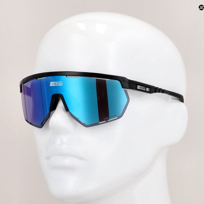 SCICON Aerowing black gloss/scnpp multimirror blue cycling glasses EY26030201 9