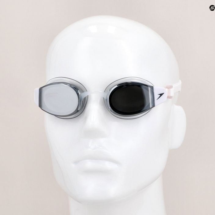 Speedo Mariner Pro Mirror swimming goggles white 8-00237314553 11