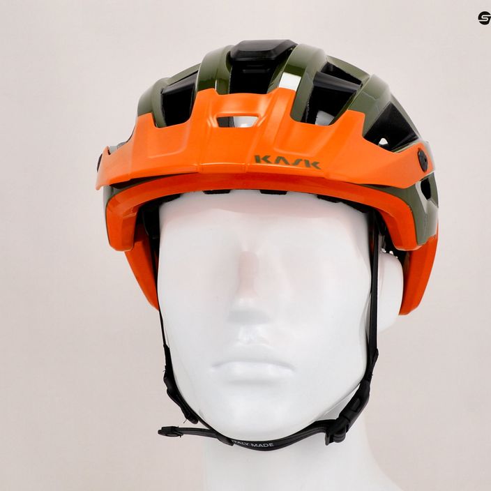 KASK Rex green-orange bicycle helmet CHE00038.266 9