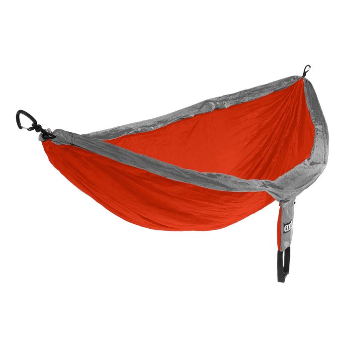 ENO DoubleNest orange/grey hiking hammock 2