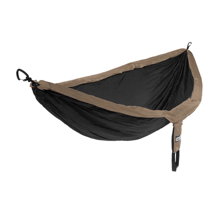 ENO DoubleNest khaki/black hiking hammock 2