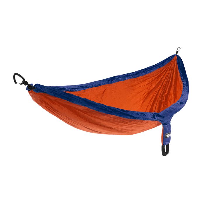 ENO SingleNest hiking hammock sapphire/orange 2