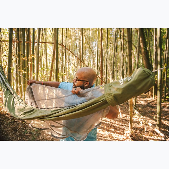 ENO JungleNest evergreen hiking hammock 10