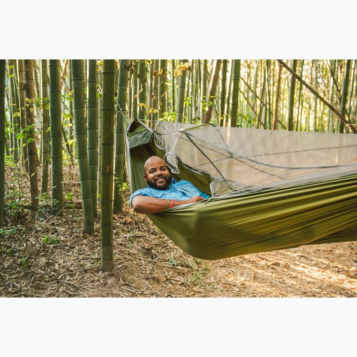 ENO JungleNest evergreen hiking hammock 12
