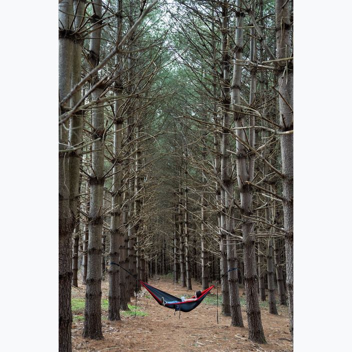 ENO Single Nest hiking hammock charcoal/red 3