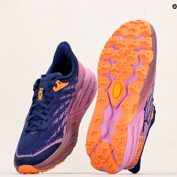 Women's running shoes HOKA Speedgoat 5 blue 1123158-BBCY 14