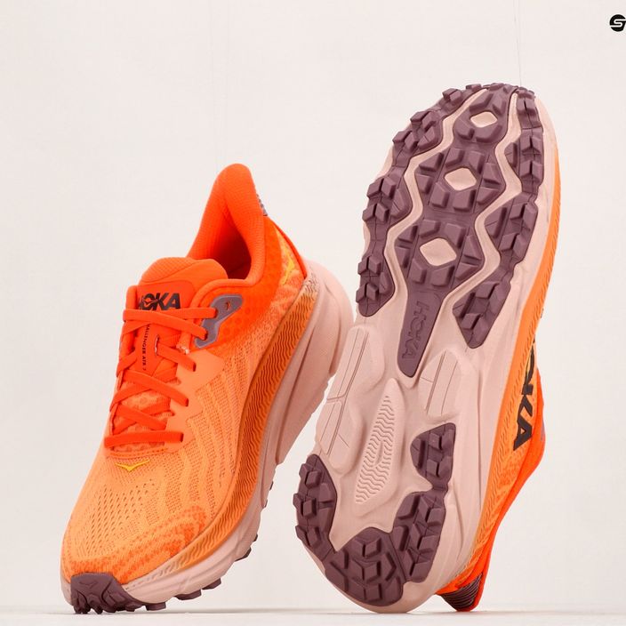 Women's running shoes HOKA Challenger ATR 7 orange 1134498-MOVO 12