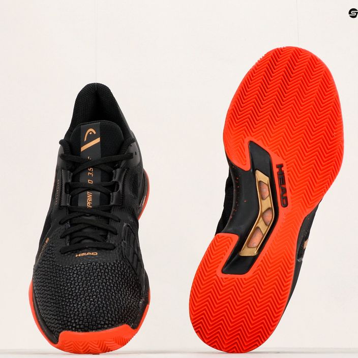 HEAD Sprint Pro 3.5 SF Clay tennis shoes black 273012 12