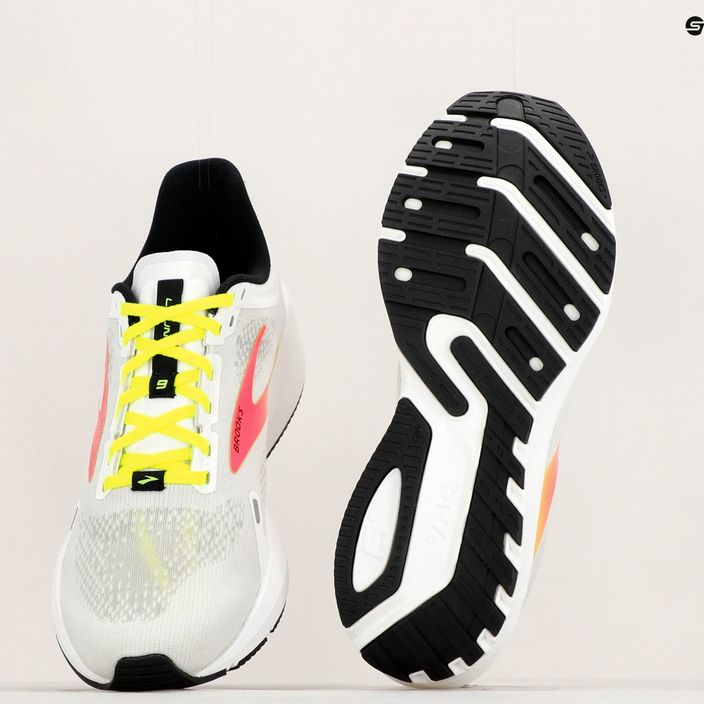 Brooks Launch 9 men's running shoes white 1103861D148 12