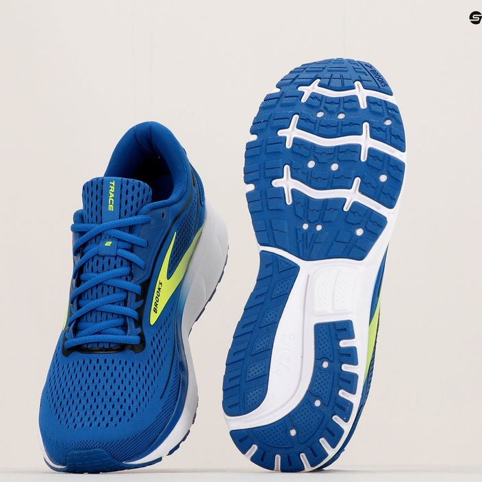 Brooks Trace 2 men's running shoes blue 1103881D482 12