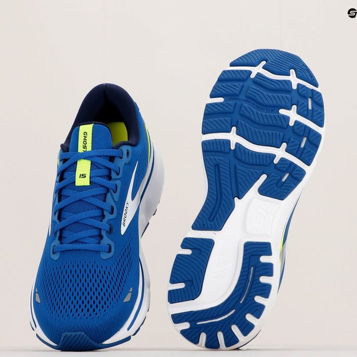 Brooks Ghost 15 men's running shoes blue 1103931D482 18