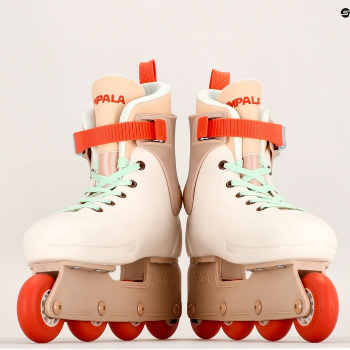 Women's IMPALA Lightspeed Inline Skate white and beige IMPINLINE1 roller skates 18