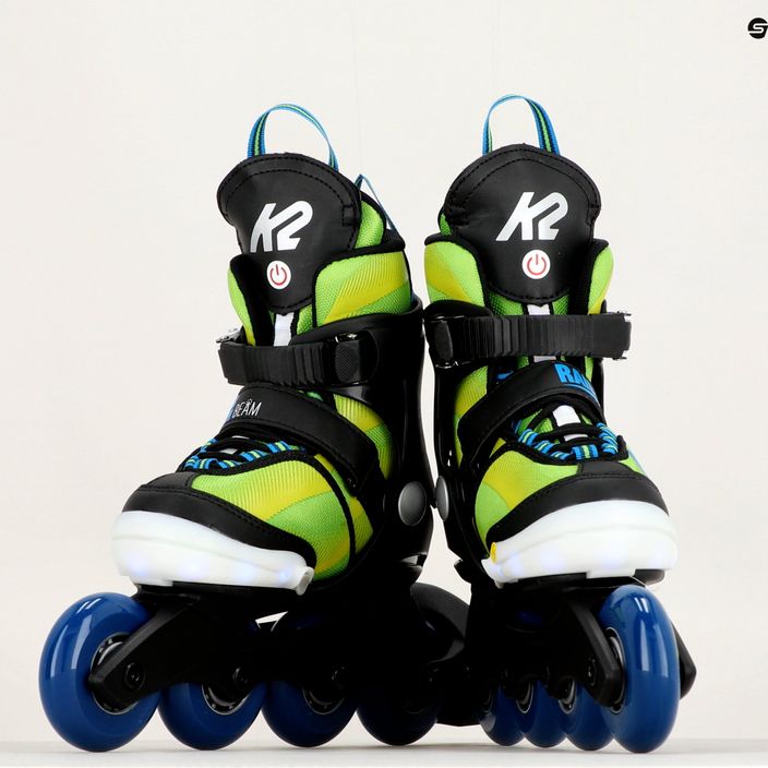 K2 Raider Beam children's roller skates green-blue 30H0410/11 15