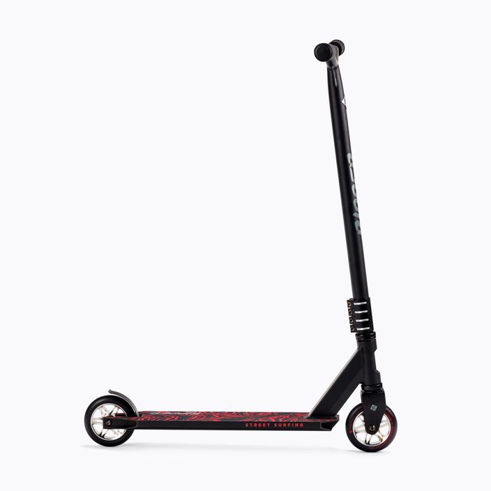 Street Surfing Stunt Scooter Ripper freestyle scooter black and red 2