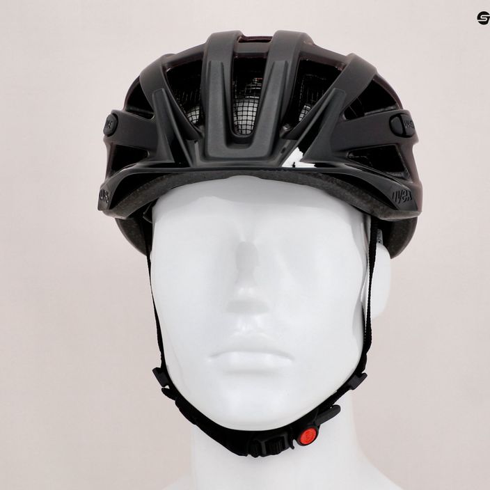 UVEX Urban I-vo CC MIPS bike helmet black-red 41/0/613/06/17 13