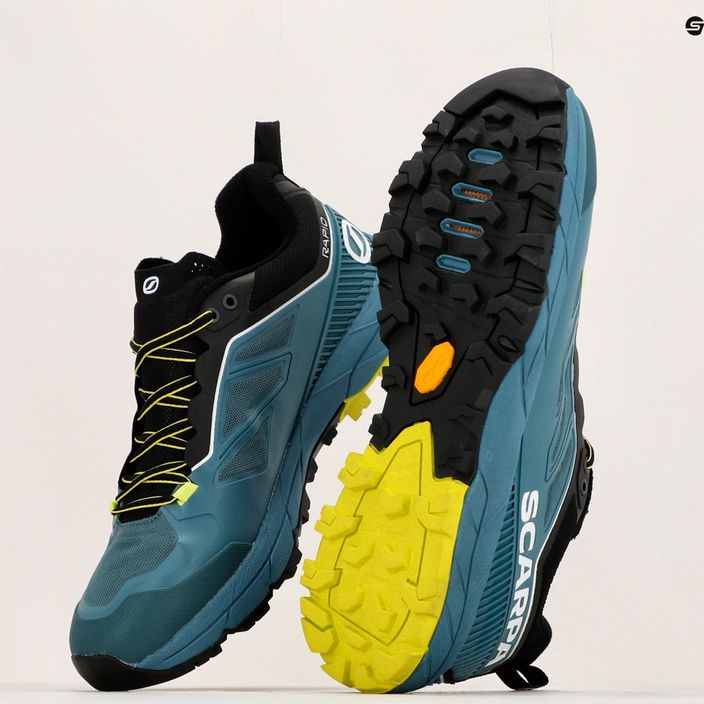 Men's trekking boots SCARPA Rapid blue/black 72701 15