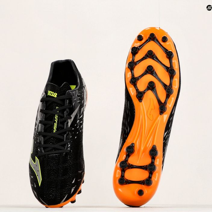 Men's football boots Joma Evolution Cup AG black/orange 14