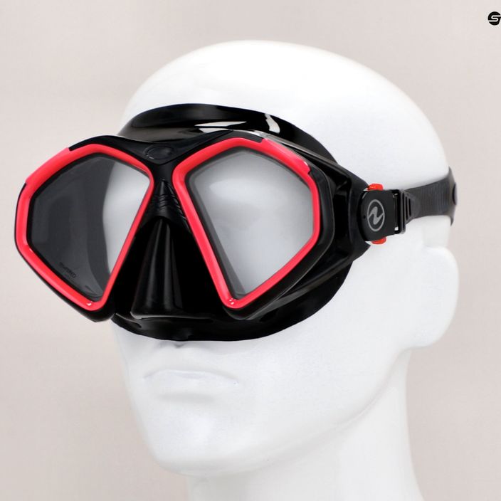 Aqualung Hawkeye diving mask black/pink MS5570102 8