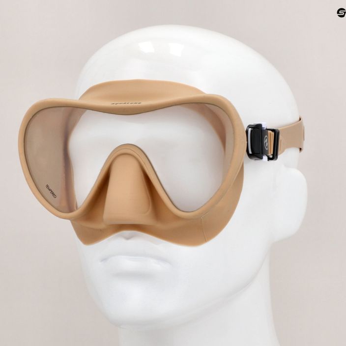 Aqualung Nabul beige diving mask MS5559601 11