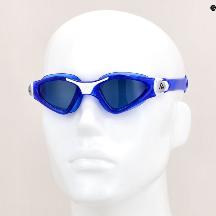 Aquasphere Kayenne blue/white/dark children's swimming goggles EP3194009LD 7