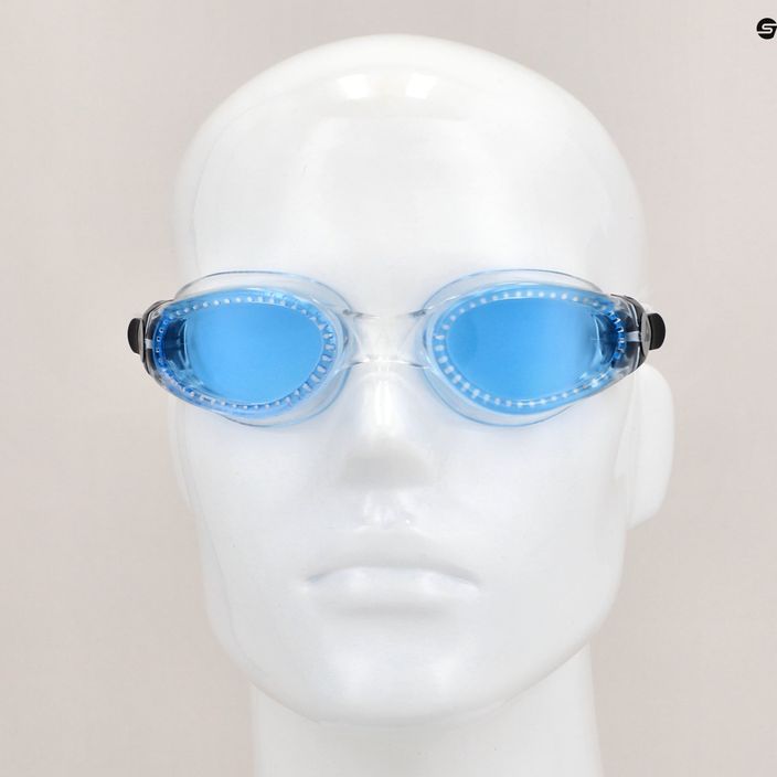 Aquasphere Kaiman transparent/transparent/blue swimming goggles EP3180000LB 7
