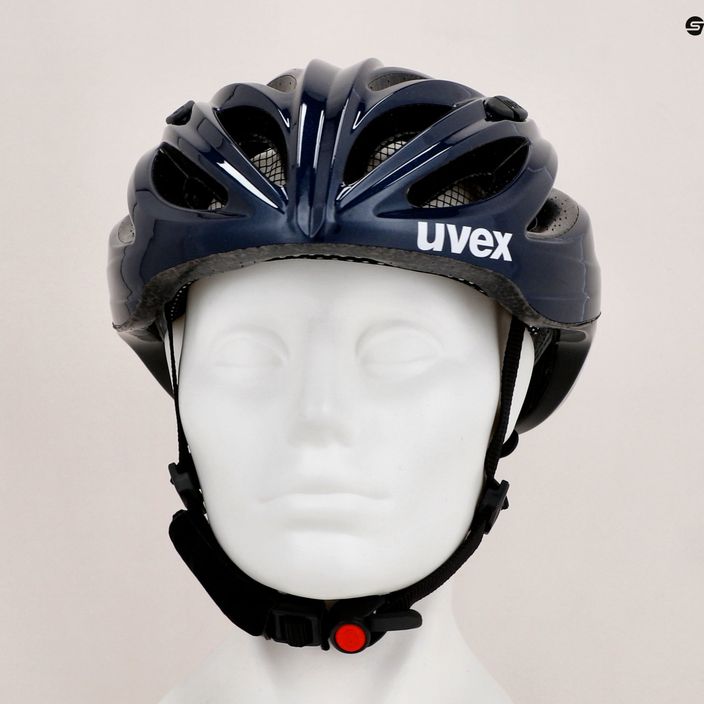 Bike helmet UVEX Boss Race blue/black 41/0/229/21/17 12