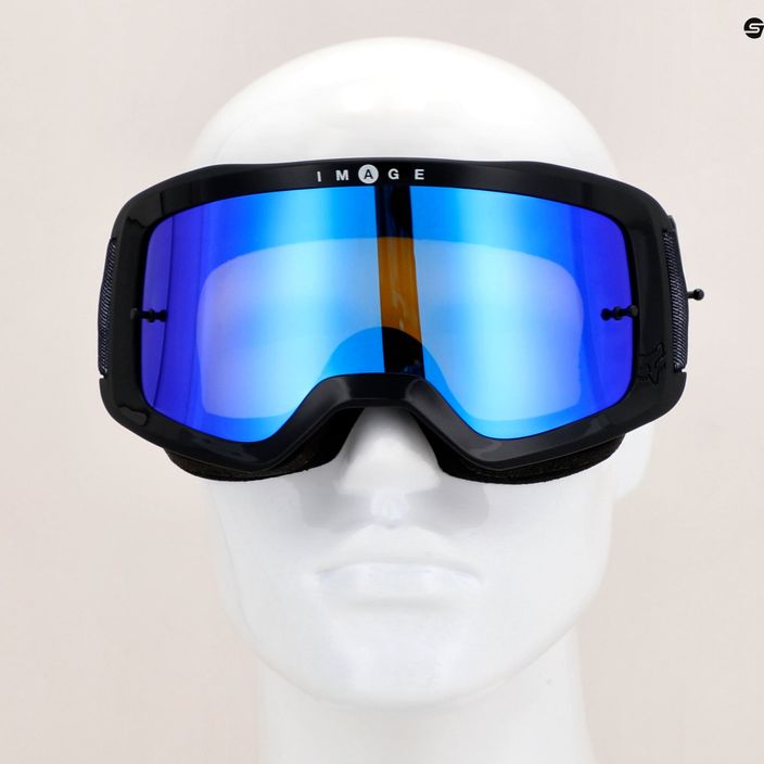 Cycling goggles + glass Fox Racing Main Kozmik black / blue / smoke 30426_013_OS 12
