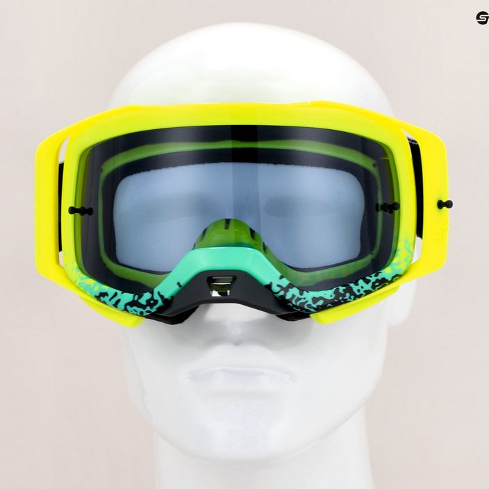 Fox Racing Airspace Horyzon fluo yellow / grey mirror 30425_130_OS cycling goggles 11