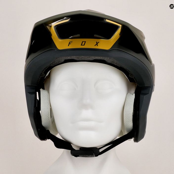 Fox Racing Dropframe Pro bike helmet green 26800 10