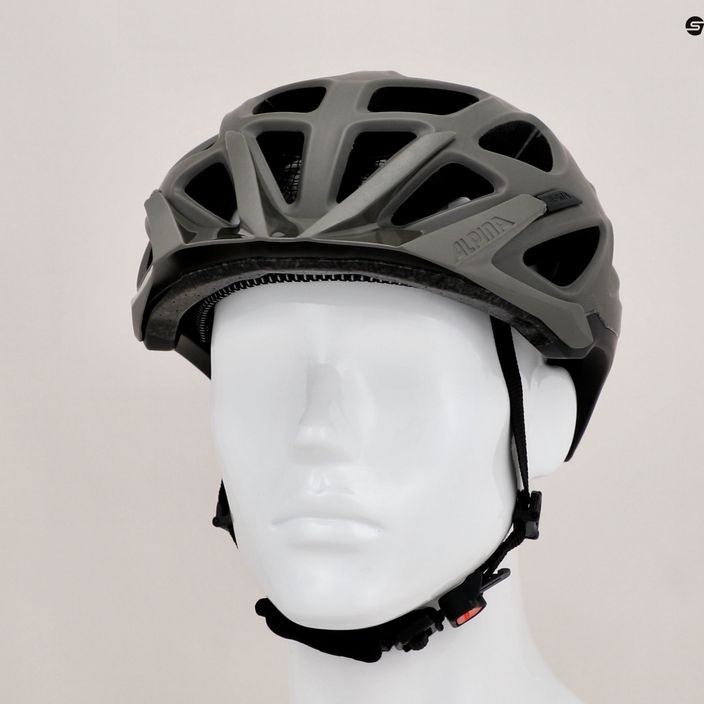 Bicycle helmet Alpina Mythos 3.0 L.E. coffee/grey matt 9