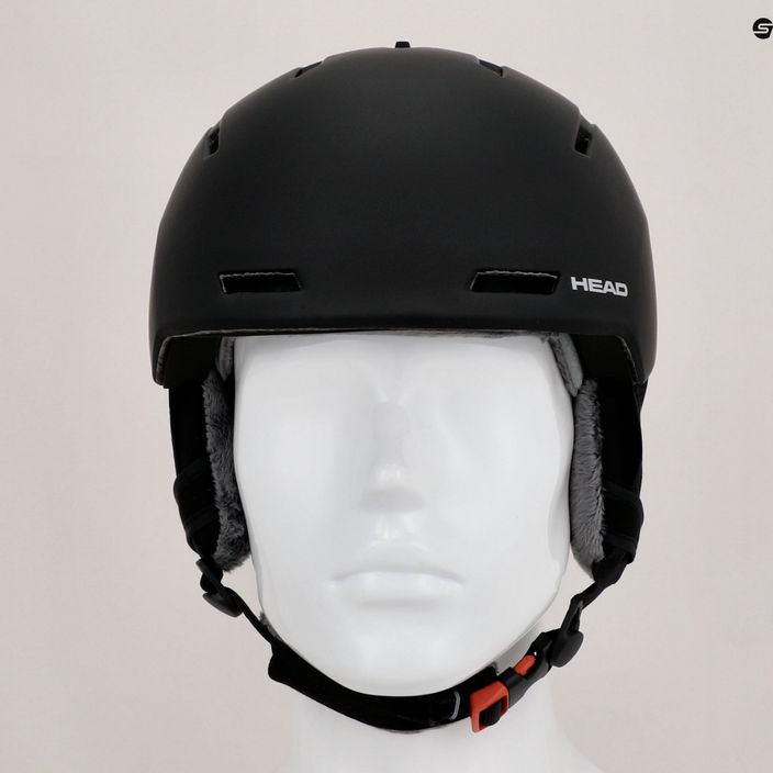 HEAD men's ski helmet Varius black 324320 5
