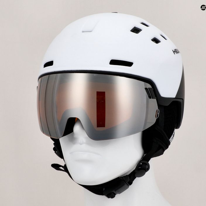 Men's ski helmet HEAD Radar white 323431 4