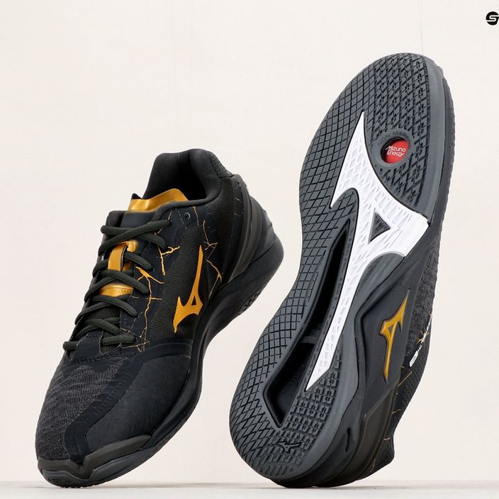Men's handball shoes Mizuno Wave Stealth Neo black X1GA200041 12