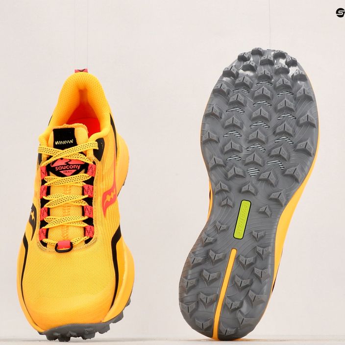 Women's running shoes Saucony Peregrine 12 yellow S10737-16 14