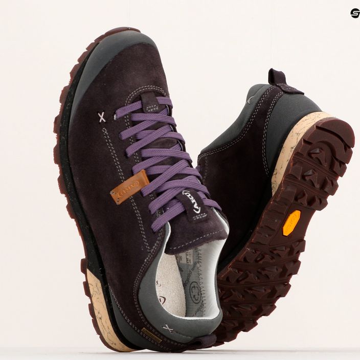 AKU men's trekking boots Bellamont III Suede GTX brown-purple 520.3-565-4 14