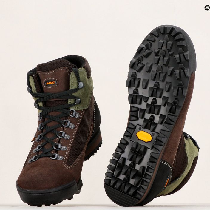 AKU men's trekking boots Slope Original GTX brown-green 885.20-044-7 14