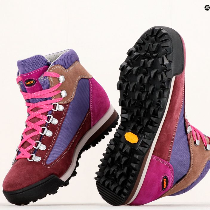 Women's trekking boots AKU Ultra Light Original GTX red-purple 365.20-589-4 13