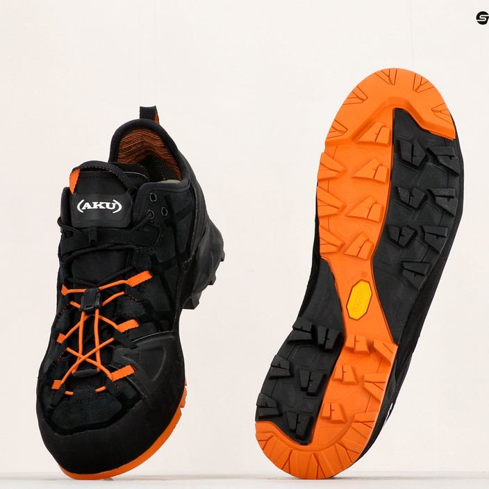 AKU Rock Dfs GTX men's approach shoes black-orange 722-108-7 13