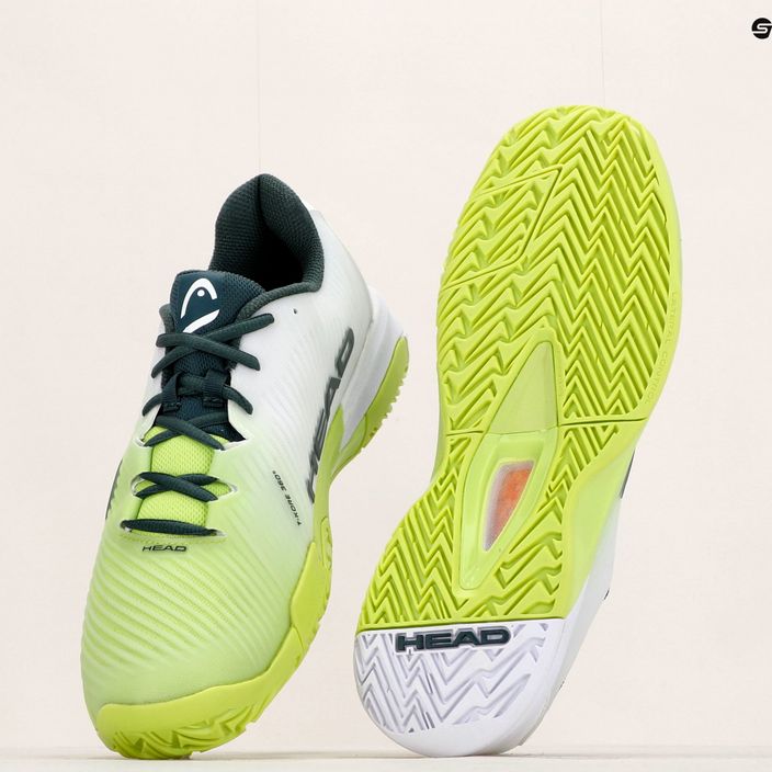 HEAD Revolt Pro 4.0 men's tennis shoes green and white 273263 12
