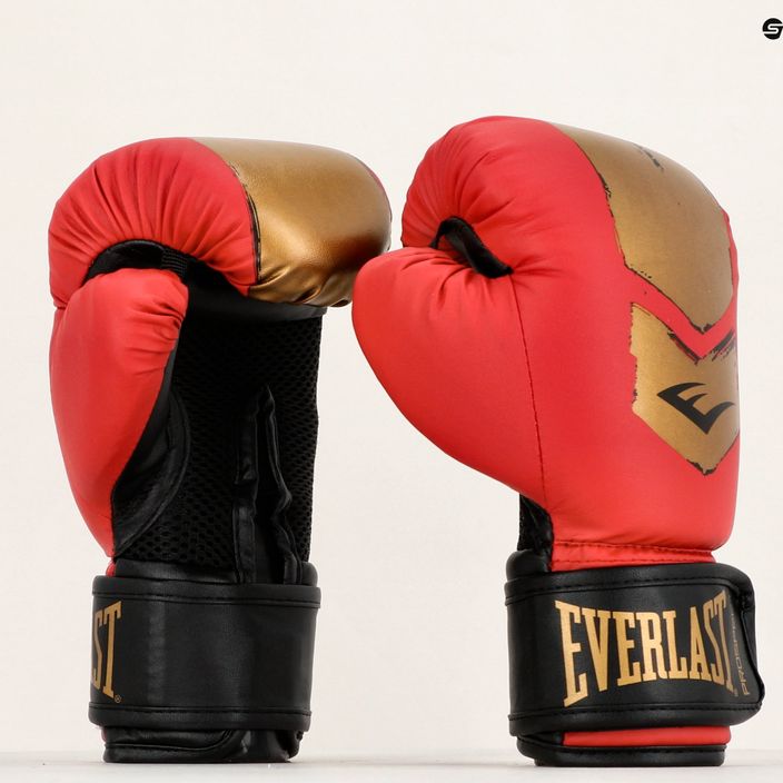 Everlast Prospect 2 red/gold children's boxing gloves EV4602 RED/GLD 9