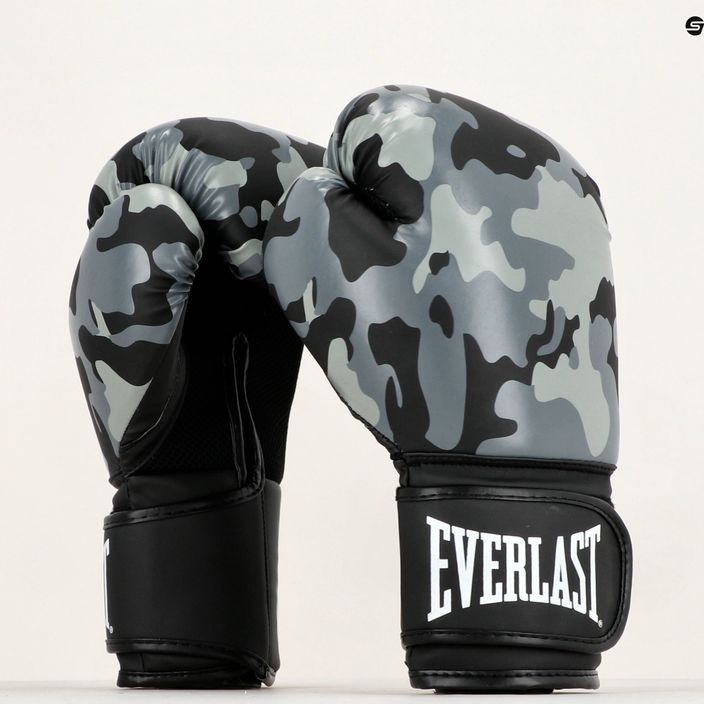 Everlast Spark grey boxing gloves EV2150 GRY CAMO 9