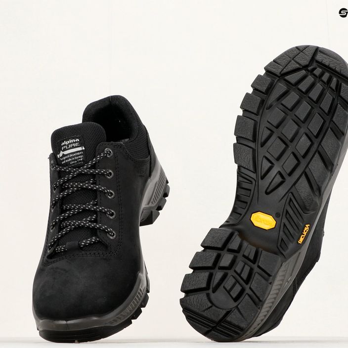 Men's trekking boots Alpina Prima Low black 17
