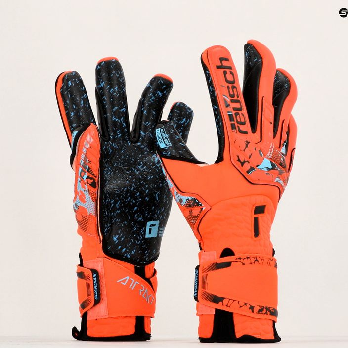 Reusch Attrakt Fusion Guardian AdaptiveFlex goalkeeper gloves red 5370985-3333 9